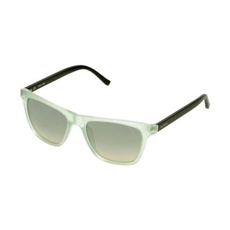 Police Accessoires, unisex, Groen, ONE Size, Groene Gradi&euml;nt Spiegel Zonnebril