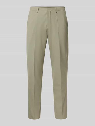 HUGO BOSS Regular Fit Anzughose mit Woll-Anteil Modell Hesten in Hellgruen, Gr&ouml;&szlig;e 102
