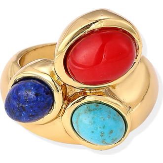 Petit Moments Sevilla Cluster Ring in Multi Gold at Nordstrom, Size 6