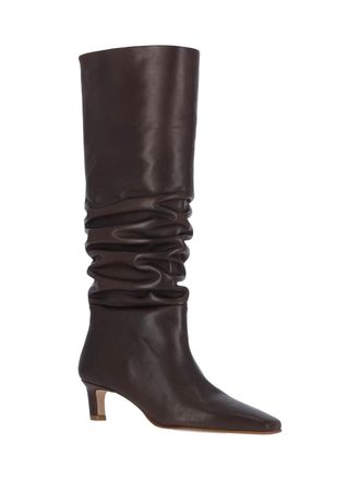 Alohas Womens Boots Brown Upper: Cow Leather