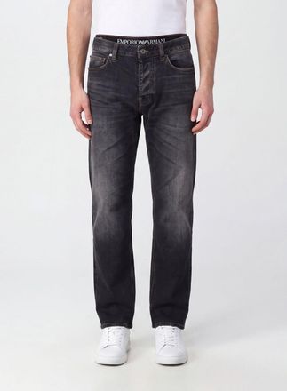 Emporio Armani Jeans straight a vita media in denim di cotone