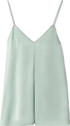 Fabiana Filippi Canotta con pieghe - Verde