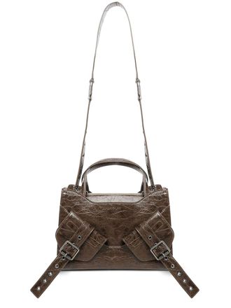 Francesco Biasia leather shoulder bag - women - Leather - OS - Brown