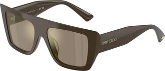 Jimmy Choo London JC5026U 50605A Womens Sunglasses Green Size 52