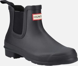 Hunter Womens Hunter Womens Original Chelsea Boots in Black - Size: 5