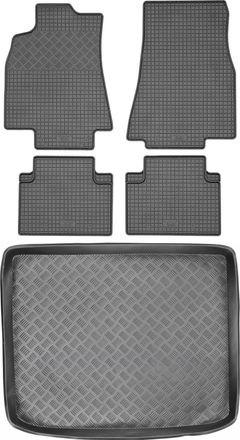 OEM Juego De Alfombrillas De Goma Para Coche Y Maletero Para Mercedes Clase B W245 (2005-2011)