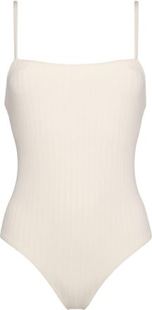 Eres Tropicalia ribbed swimsuit - women - Polyamide/Spandex/Elastane - 40 - White