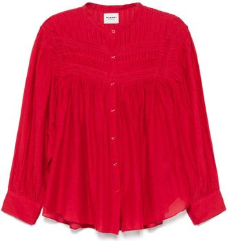 Isabel Marant Plalia blouse - Red