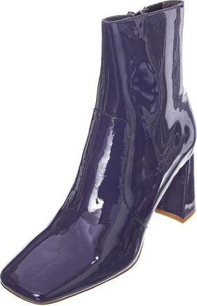 Jeffrey Campbell Enkellaarsjes - Dames - Laarzen met Hak - Paars - 37 EU - Leer - Schoenen