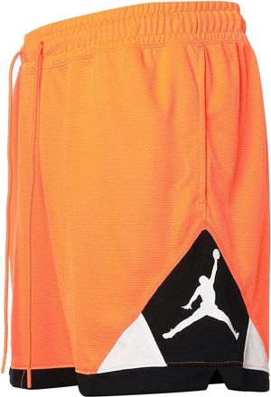 Nike Jordan Air Jordan Dri-FIT Basketball Sports Training Splicing Shorts Orange CV3087-803