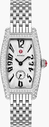 Michele Special Edition Coquette Quartz Diamond White Dial Ladies Watch MWW08B000285