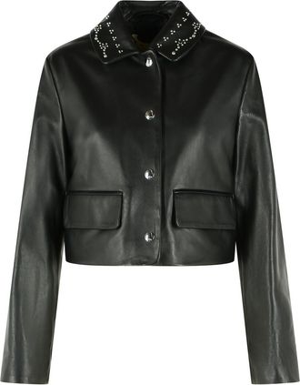 Marni zwart nappa leren jack