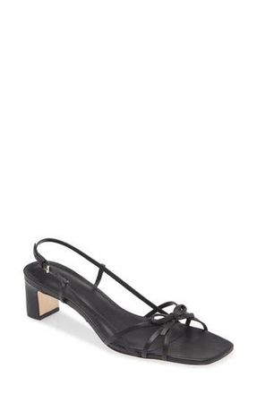 Reformation Sally Slingback Sandal in Black at Nordstrom Rack, Size 10