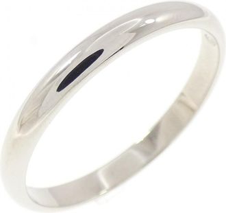 Cartier Silver Platinum 950 Wedding Ring (Pre-Owned)