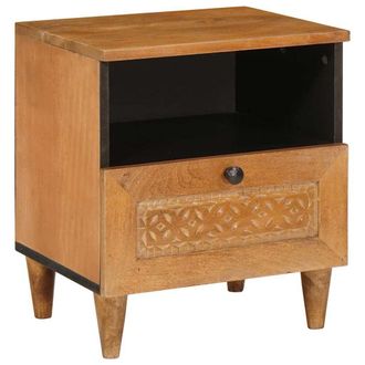vidaXL Vidaxl Armadio Da Notte Marrone Chiaro 40 X 33 X 46 Cm