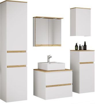 VCM Conjunto De Muebles De Ba&ntilde;o Con Lavabo Cosila-a 60 180x140x51 - Vcm