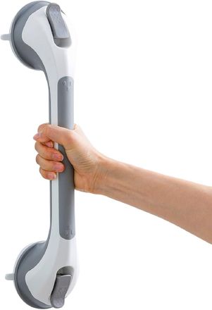 OEM Barra De Apoyo Para Ducha Sin Taladro De 43 Cm, Asa De Ba&ntilde;o Con Ventosa, Soporta Hasta 110 Kg, Barras De Apoyo Para Ducha Con Agarre Fuerte Para Perso