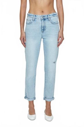 Pistola Denim Riley Mid Rise Girlfriend Jean In Saint Vincent
