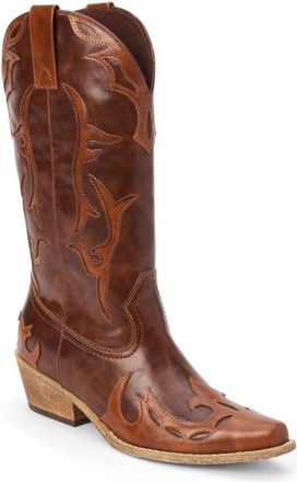 Matisse Footwear Wylie Western Boot in Brown/saddle at Nordstrom, Size 10