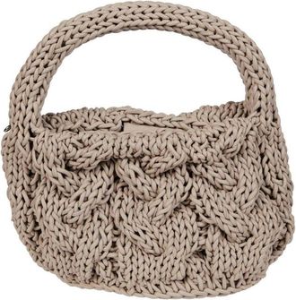 J.W.Anderson J.W. Anderson Small Cable Knitted Top Handle Bag