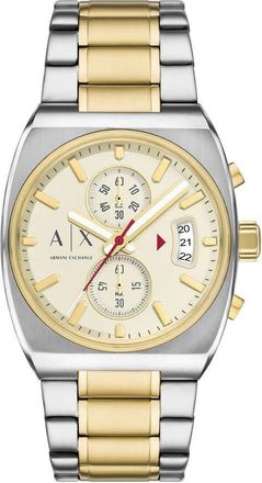 A|X Armani Exchange Oliver Chronograph Quartz White Dial Mens Watch AX2821