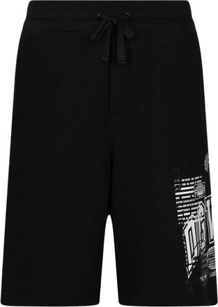 Dolce & Gabbana Training Shorts, male, Black, Size: M Training Shorts