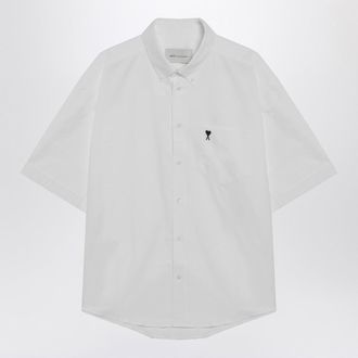 Ami White Ami De Coeur Boxy Shirt