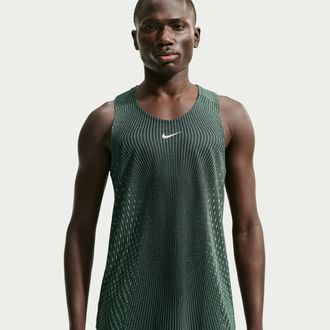 Nike Mens Stride Aero-FIT Running Tank Top in Black | IM5148-011