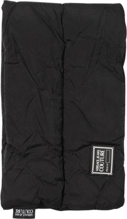 Versace Jeans Couture Accessoires, Heren, Zwart, ONE Size, Nylon, Gewatteerde Nylon Sjaal