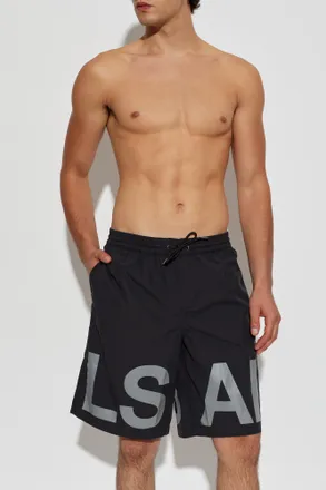 AllSaints Biggy Swim Shorts, Mens, Black
