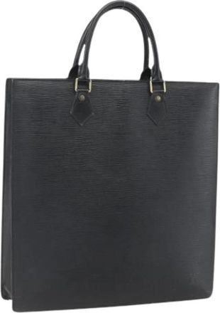 Louis Vuitton Pre-owned Tote Bag - Dames - Vintage Shopper - Zwart - ONE Size - Leer - Vintage
