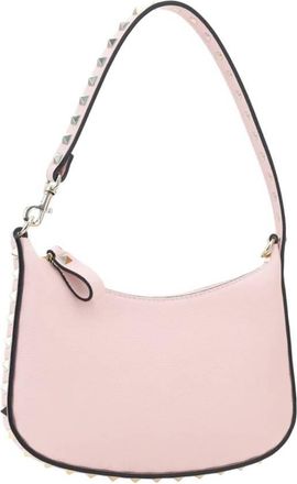 Valentino Garavani Rockstud Mini Leather Hobo Bag