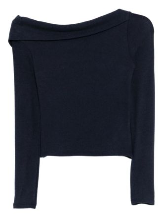 Reformation Ello top - Blauw