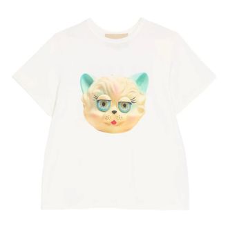 Valentino Garavani Heren, Tops, Wit, Maat: L Katoen