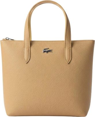 Lacoste Tote Bags, female, Beige, Size: ONE SIZE Anna Mini Tote