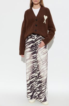 adidas Wide-leg Jeans, Womens, Brown