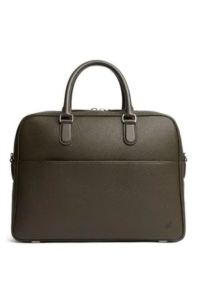 Carl Friedrik Dunloe Briefcase in Dark Olive at Nordstrom