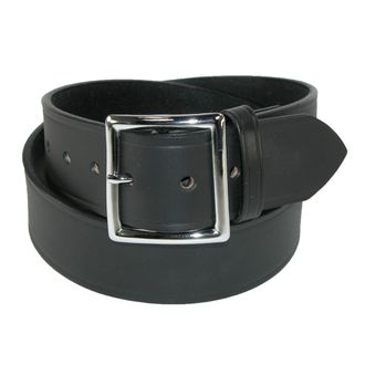 Boston Leather Mens Leather 1 5/8 Inch Garrison Belt