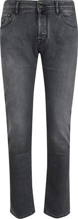Jacob Cohen Blauwe Jeans Aw 24 Elegante Stijl - Heren - Slim Fit Jeans - Blauw - W33 - Katoen - Jeans