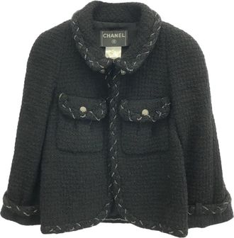 Chanel Giacca con dettaglio a catena anni 2010 - Nero