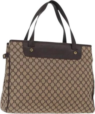Celine Pre-owned Handbags, female, Beige, Size: ONE SIZE Pre-owned Vintage Handbag