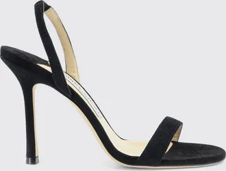 Jimmy Choo London Sandali slingback Jenn in pelle scamosciata con tacco a spillo