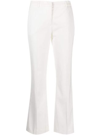 Pantaloni Torino Pantaloni sartoriali svasati - Bianco