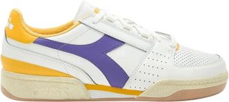 Diadora 1985 Tennis Leather Sneakers - Heren - Sneakers - Veelkleurig - 46 EU - Leer - Schoenen