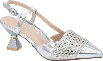 Generic Womens Rhinestone Decoration Italian Shoes and Matching Bag Set Elegant Party Design