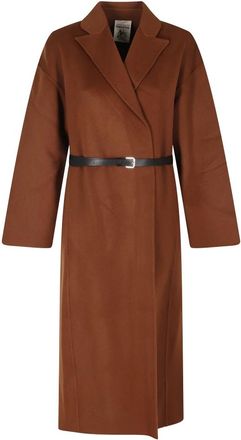 Semicouture Donna, Cappotti, Marrone, S, new