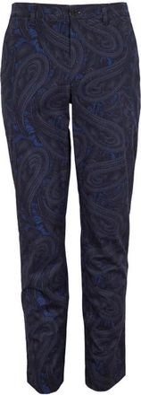 Lords of Harlech Charles Stretch Twill Flat Front Pant in Paisley Badalona Smoke at Nordstrom, Size 32 X 30