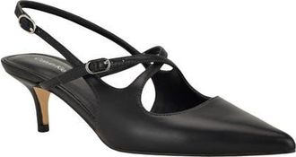 Calvin Klein Vierra 2 Slingback Pump in Black at Nordstrom, Size 6.5