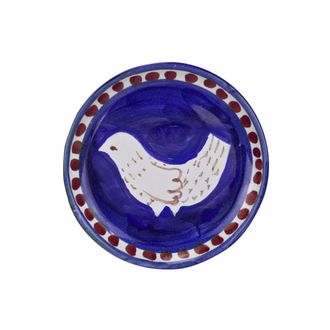 Arcucci feather blue flat oil &oslash;10 cm