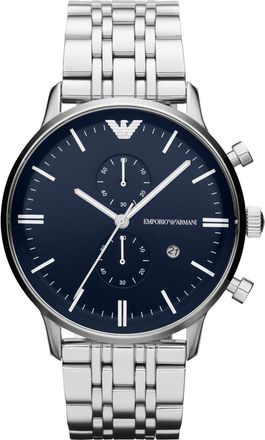 Emporio Armani Mens Two-Hand Stainless Steel Watch, 43mm at Nordstrom Rack